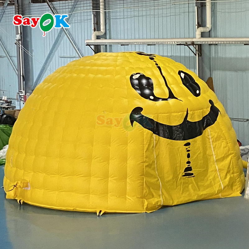 inflatable dome tent